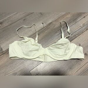 SKIMS Kim Kardashian cotton jersey bra 38B bone new without tags